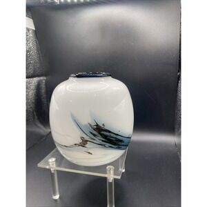 Vintage Holmegaard Copenhagen 282 Denmark ATLANTIS Art Glass by MICHAEL BANG